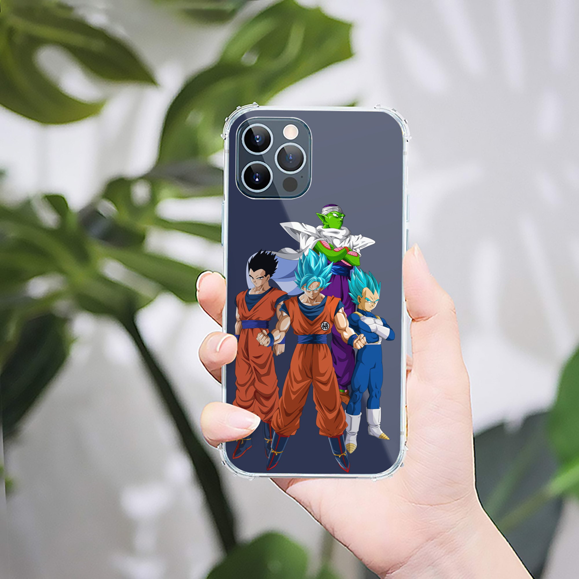 （画像用） ドラゴンボール DRAGON BALL 【iPhone 12シリーズ対応】透明スマホケース（クリアソフトケース）